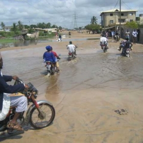 Inondations dans les quartiers