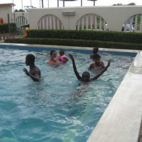 La piscine pour les enfants