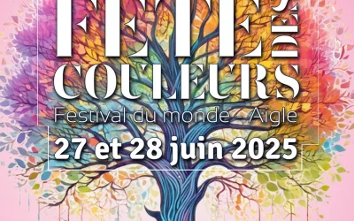Fête des couleurs Aigle du 27 au 28 juin 2025