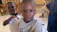 Les enfants chez le coiffeur