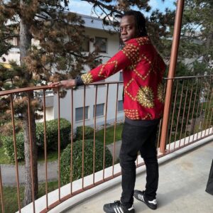 Veste Bombers en tissu WAX