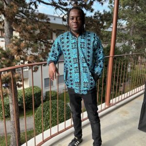 Veste Bombers en tissu WAX