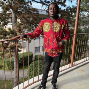 Veste Bombers en tissu WAX