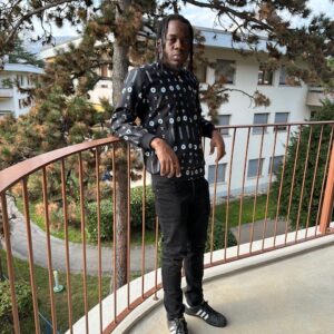 Veste Bombers en tissu WAX