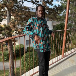 Veste Bombers en tissu WAX