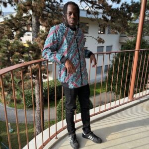 Veste Bombers en tissu WAX