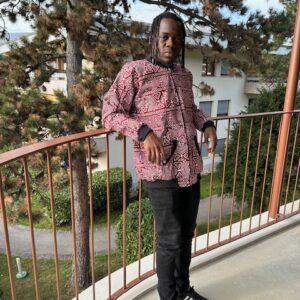 Veste Bombers en tissu WAX